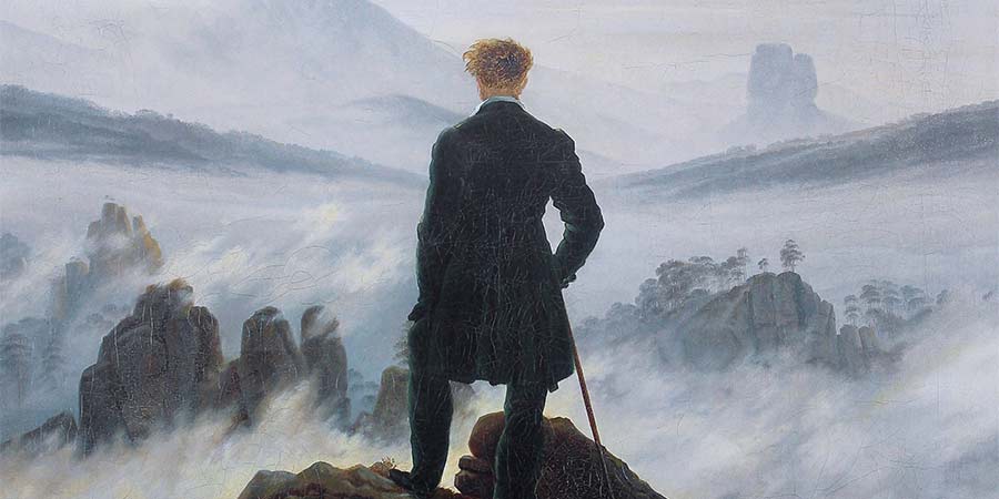 Wanderer Above The Sea Of Fog by Caspar David Friedrich